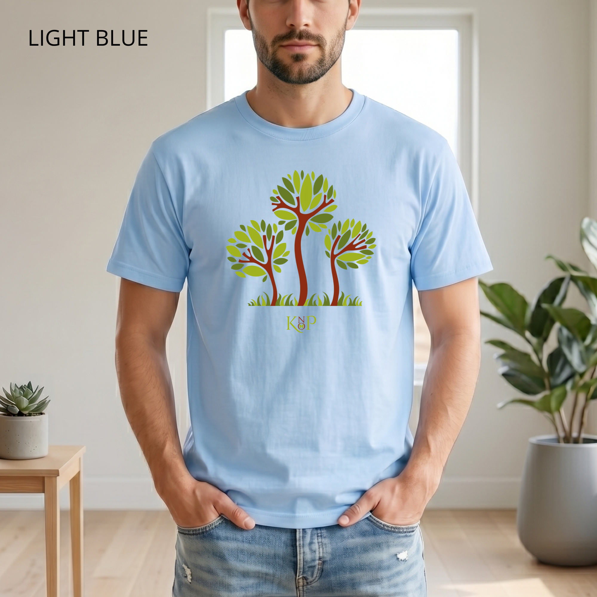 T-shirt classique unisexe - KNOP - Arbres Symbole Ecologique