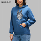 Sweat à Capuche - Tête de Loup