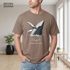 T-Shirt Classique Unisexe - KNOP - Baleine Hors de l'Eau