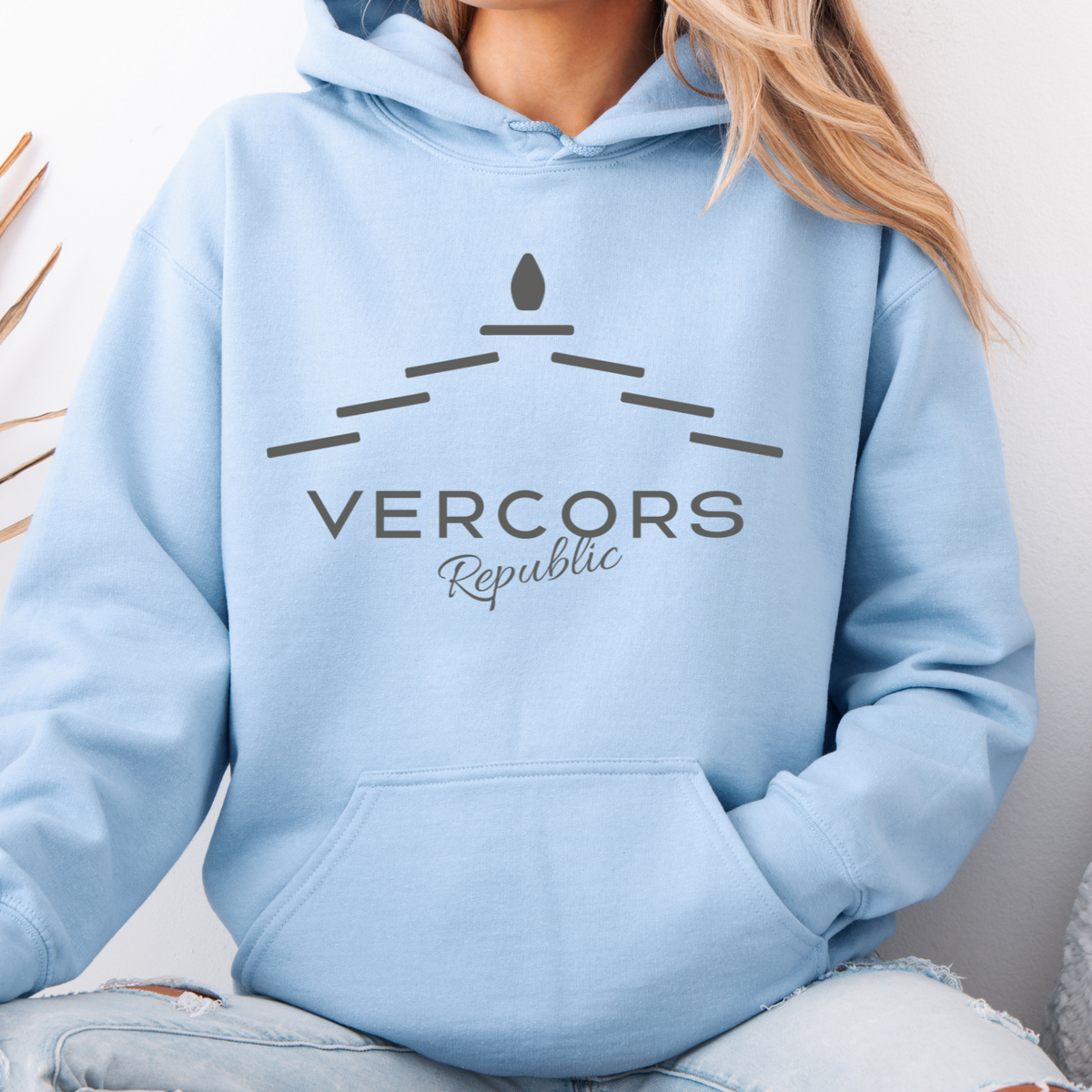Sweat à Capuche - Lauzes Anthracites
