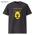 T-shirt unisexe en coton biologique - Ours Large Jaune Or