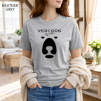 T-shirt unisexe en coton biologique - Ours Large Noir