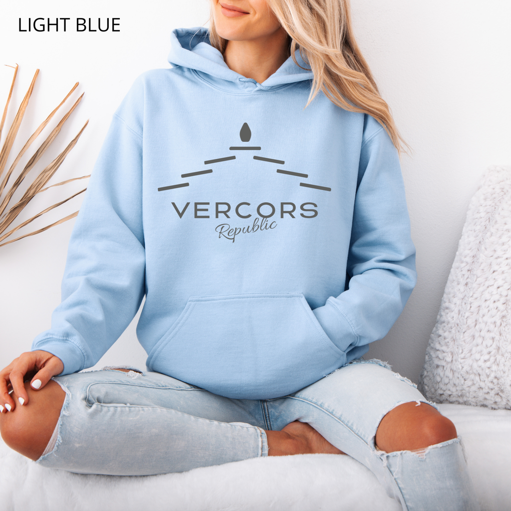 Sweat à Capuche - Lauzes Anthracites