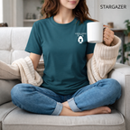 T-shirt unisexe en coton biologique - Logo Ours Blanc