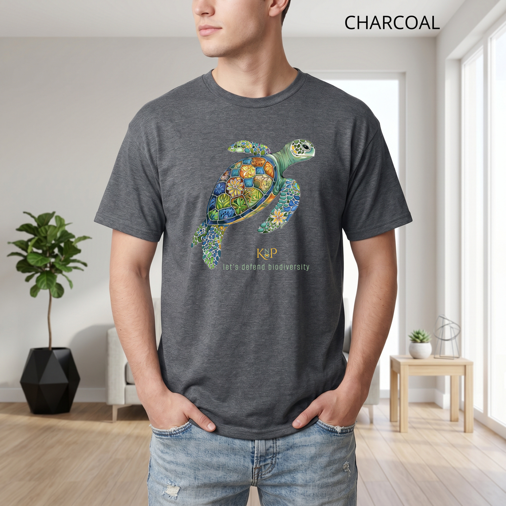 T-shirt classique unisexe - KNOP - Tortue Verte