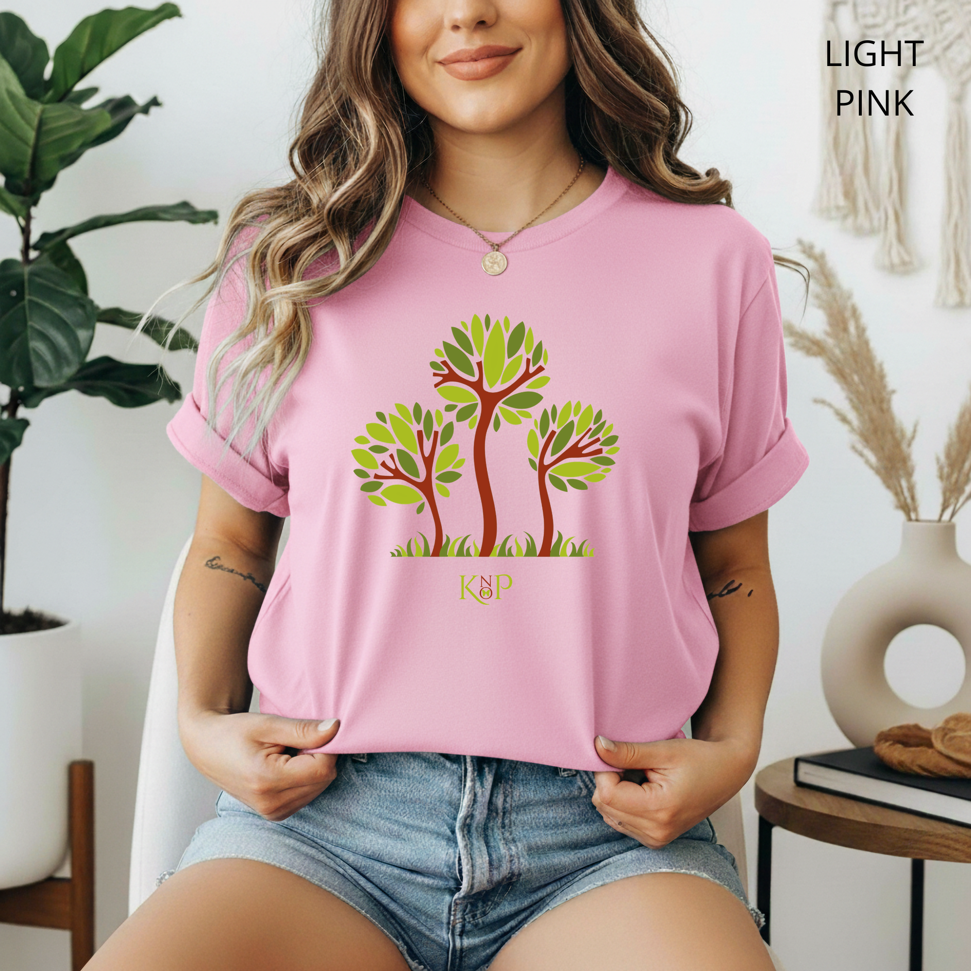 T-shirt classique unisexe - KNOP - Arbres Symbole Ecologique