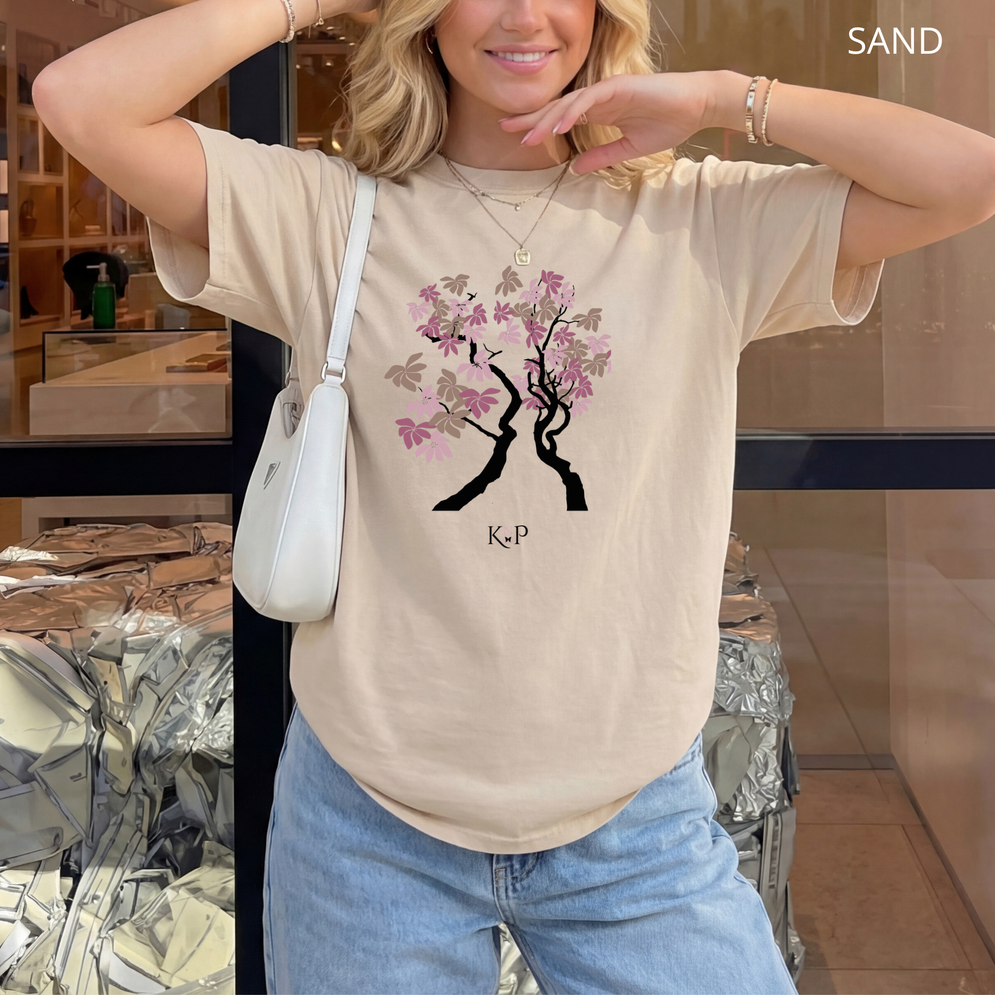 T-shirt classique unisexe - KNOP - Arbres en Automne
