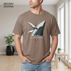T-shirt classique unisexe - KNOP - Baleine Hors de l'Eau