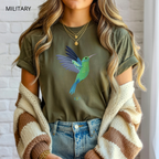 T-shirt classique unisexe - KNOP - Colibri Vert
