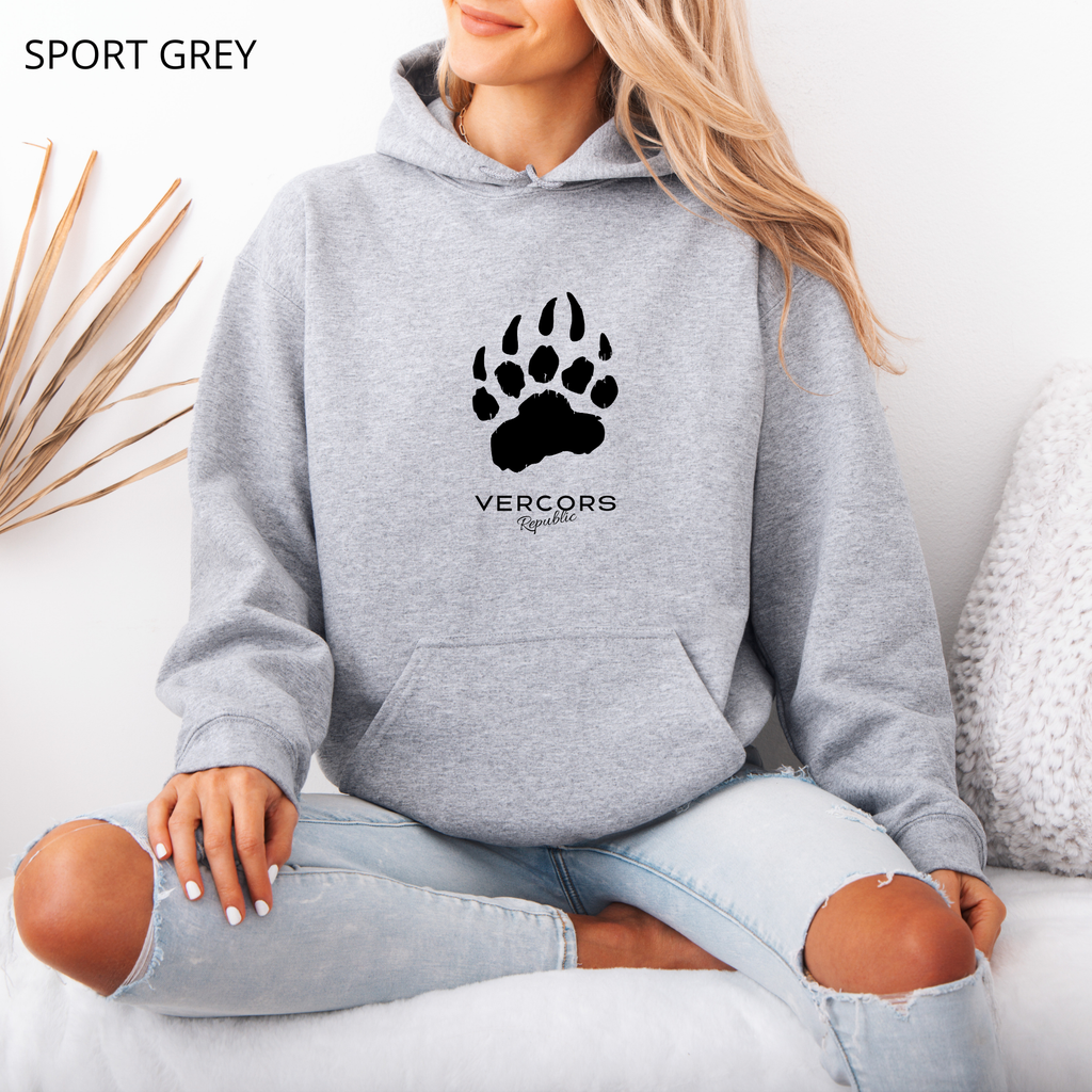 Hoodie - Medium Bear Claws - Black