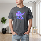 T-shirt classique unisexe - KNOP - Pieuvre Violette
