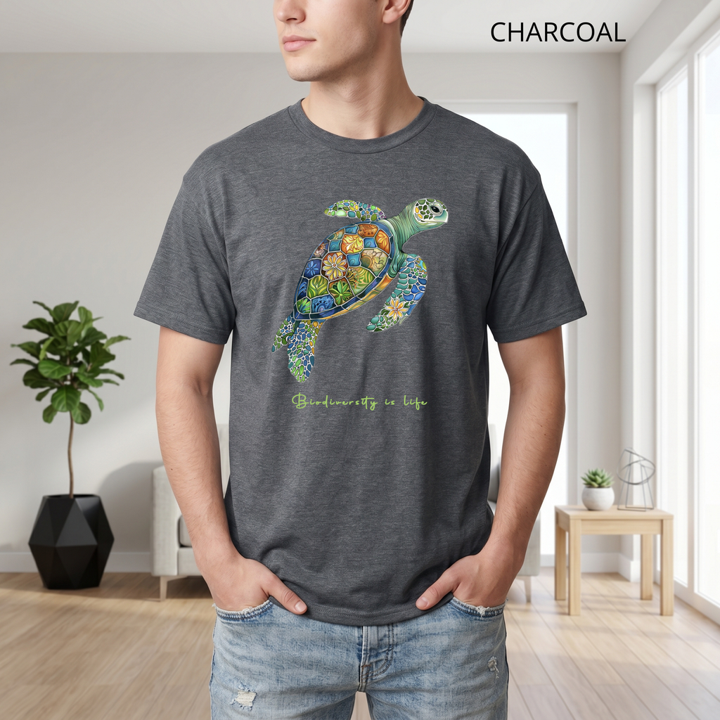 T-Shirt Classique Unisexe - KNOP - Tortue Verte