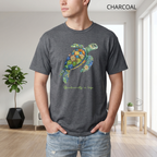 T-Shirt Classique Unisexe - KNOP - Tortue Verte