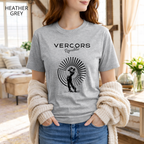 T-shirt unisexe en coton biologique - Golfeur Noir