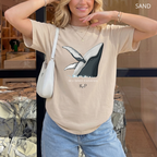 T-shirt classique unisexe - KNOP - Baleine Hors de l'Eau