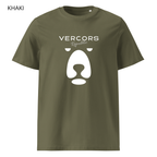 T-shirt unisexe en coton biologique - Ours Large Blanc
