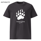 T-shirt unisexe en coton biologique - Griffes Larges Blanc