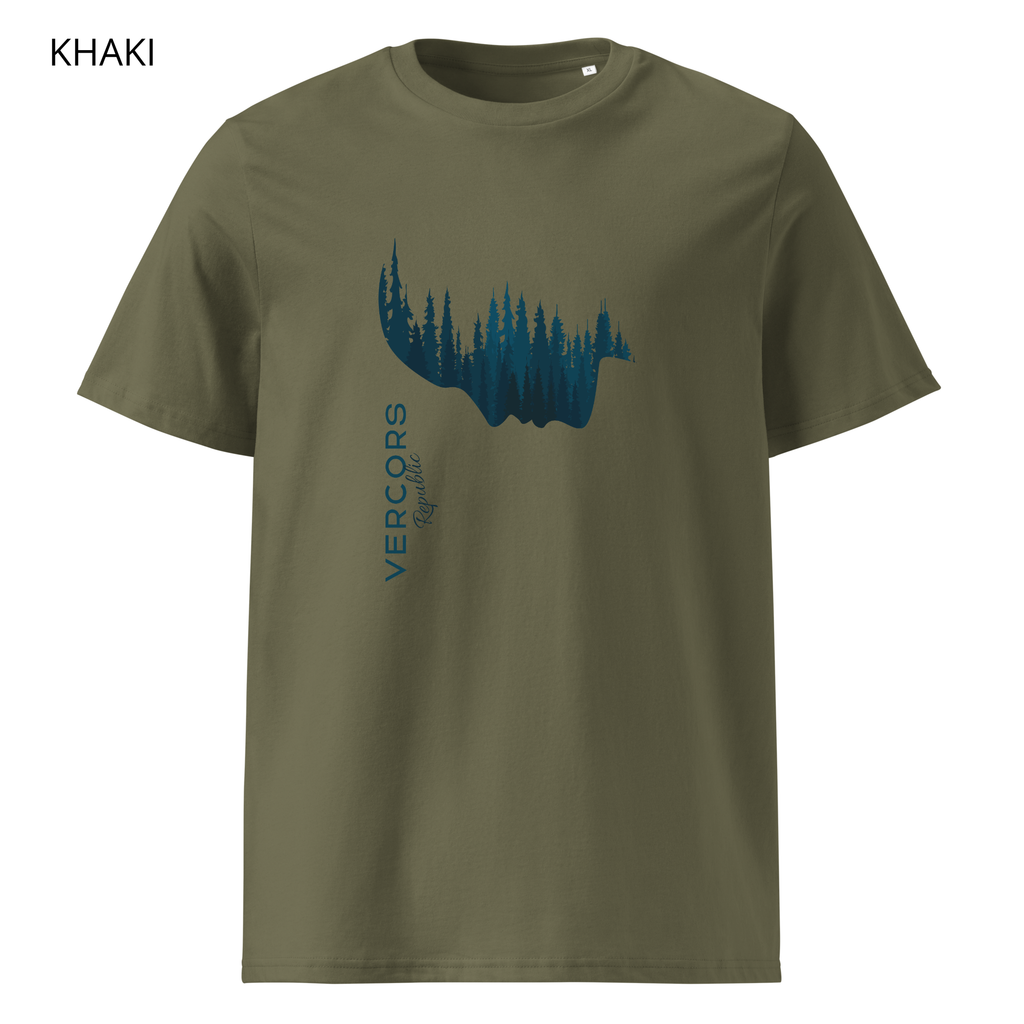 T-shirt unisexe en coton biologique - Femme Foret