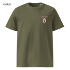 T-shirt unisexe en coton biologique - Logo Ours Rose