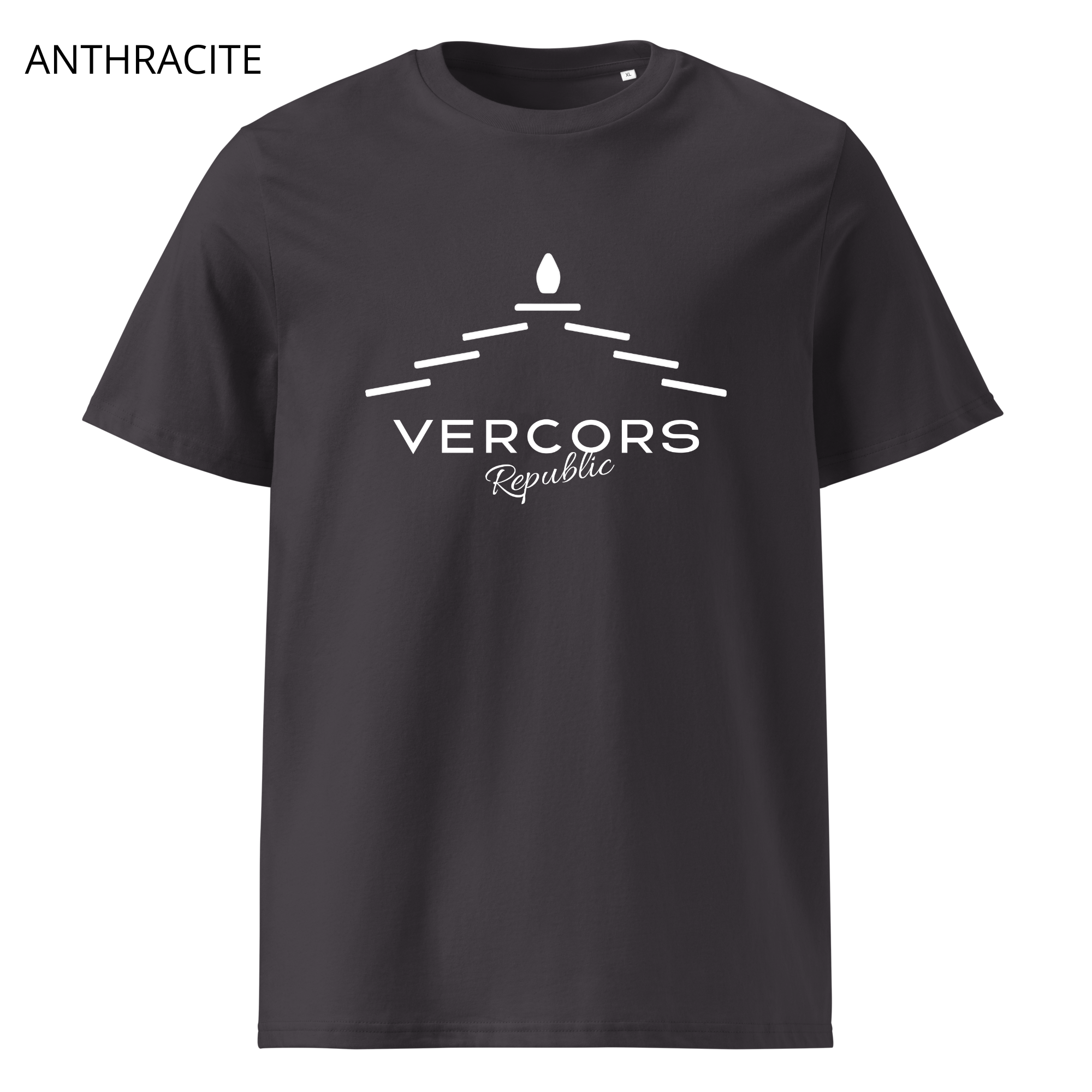 T-shirt unisexe en coton biologique - Lauzes Blanches