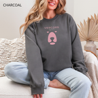 Unisex Crewneck Sweatshirt Medium Bear - Pink
