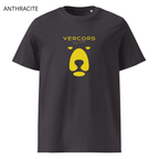 T-shirt unisexe en coton biologique - Ours Moyen Jaune Or