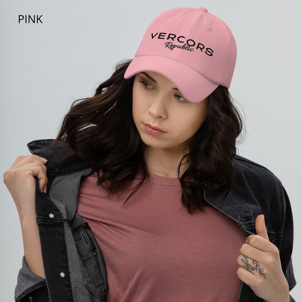 Baseball Cap VR Logo - Black