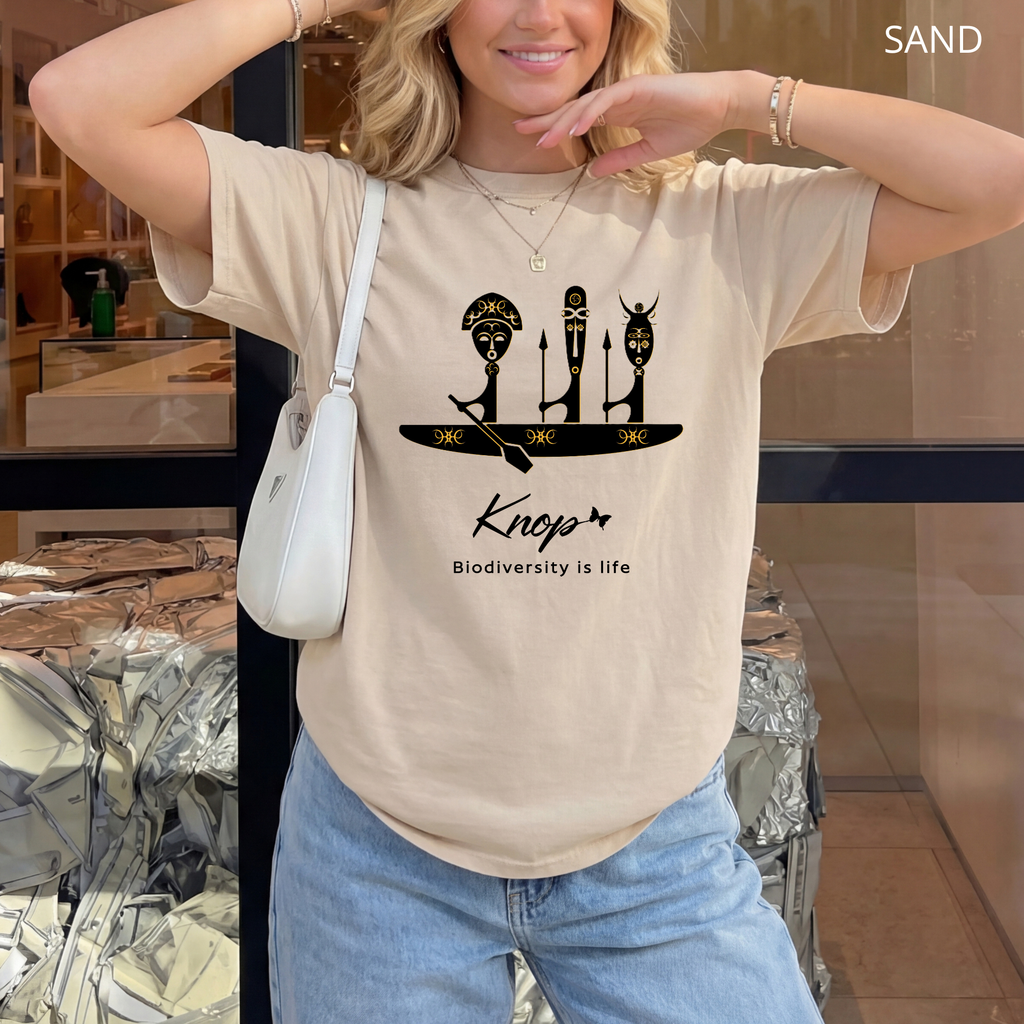 T-Shirt Classique Unisexe - KNOP - Pirogue Africaine