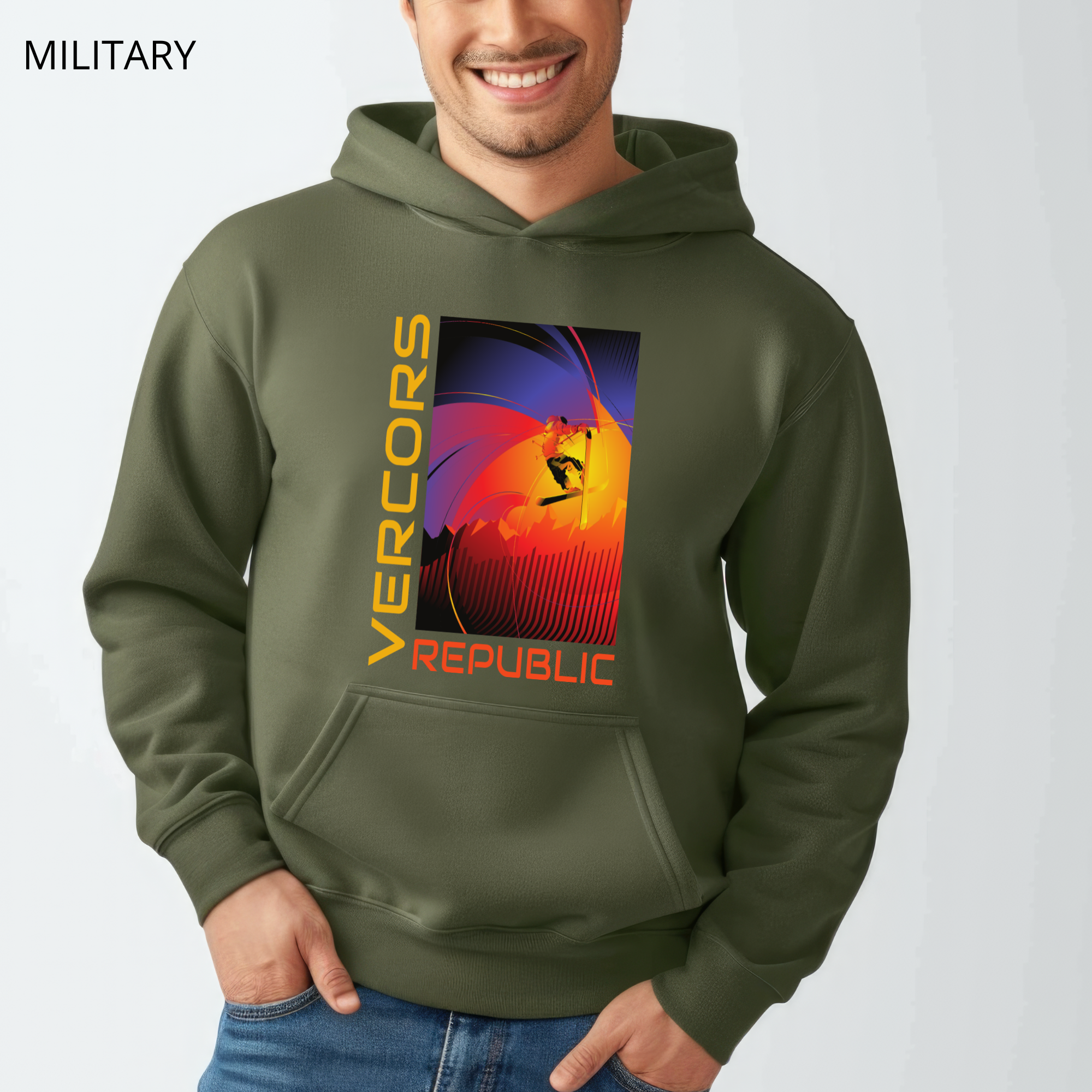 Hoodie - Skier