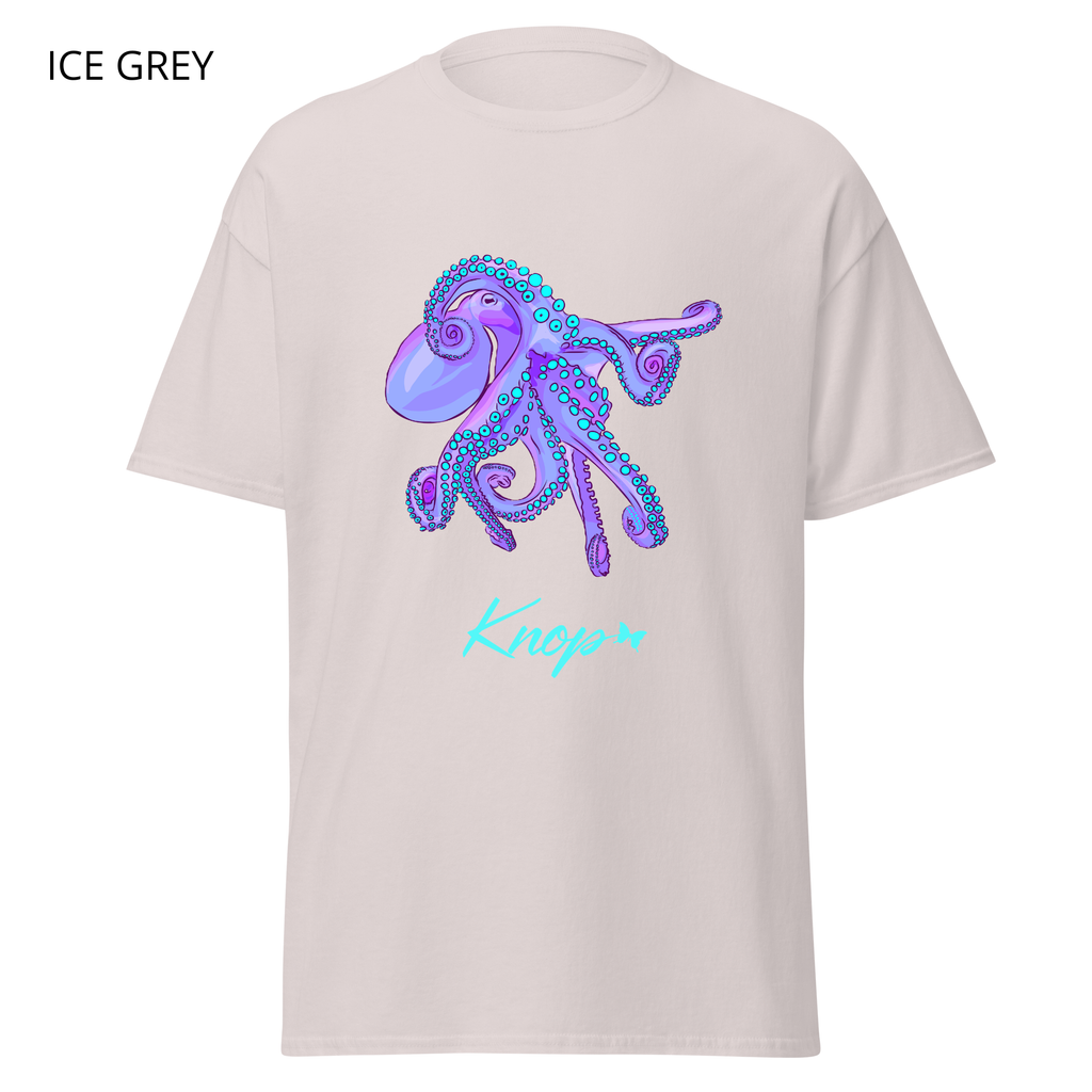T-Shirt Classique Unisexe - KNOP - Pieuvre Violette