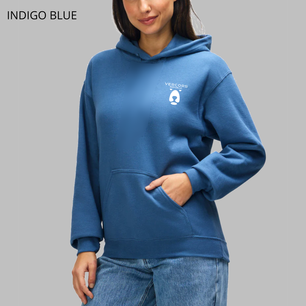 Sweat à Capuche - Logo Ours Blanc