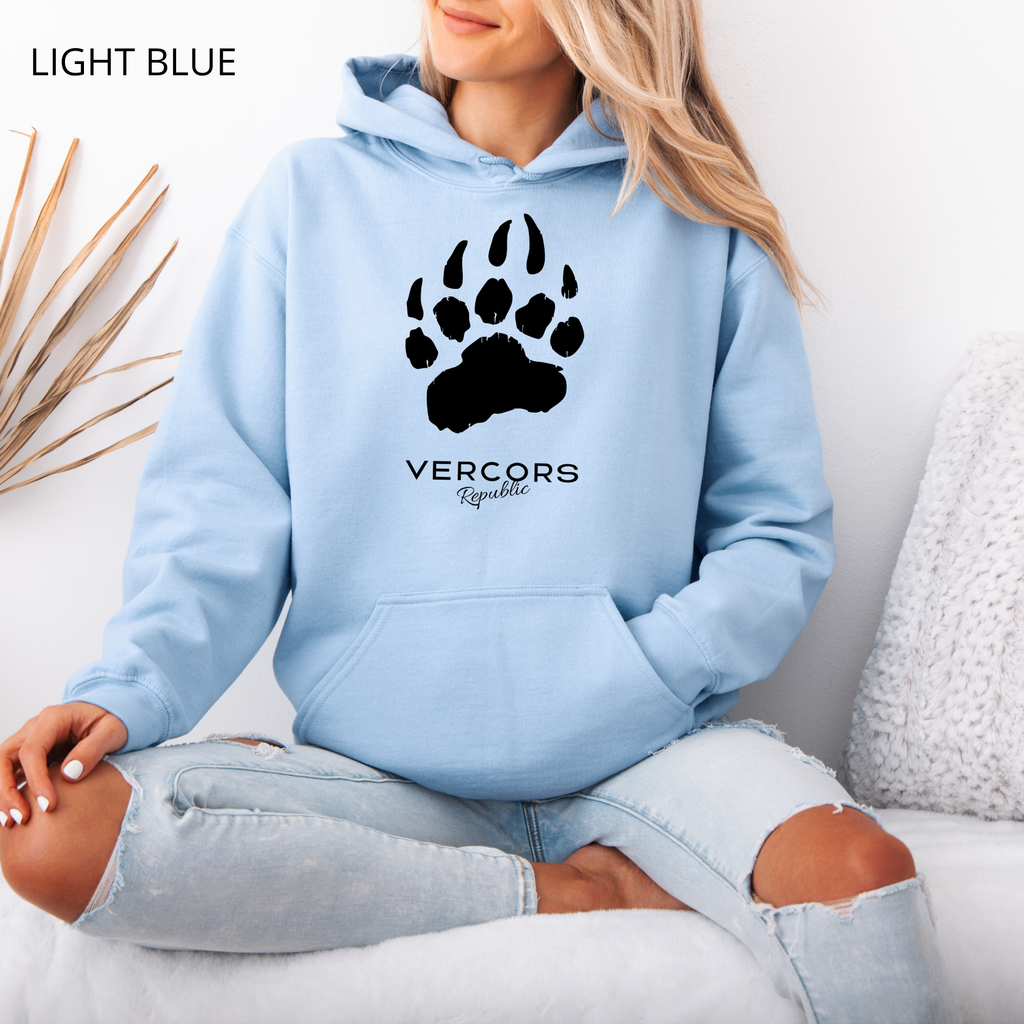Hoodie - Large Bear Claws - Black