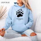 Hoodie - Large Bear Claws - Black