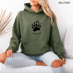 Hoodie - Medium Bear Claws - Black