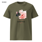 T-shirt unisexe en coton biologique - Papillon Aquarelle