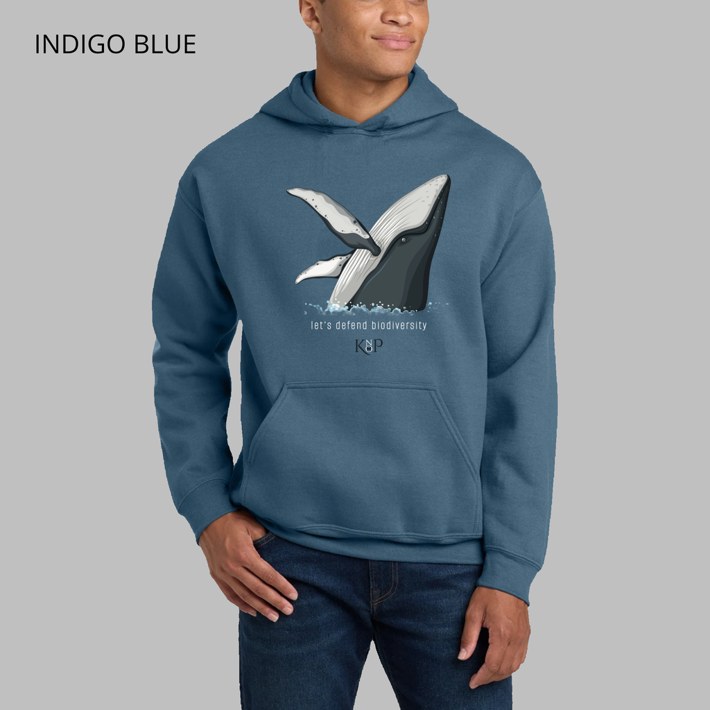 Sweat à capuche - KNOP - Baleine Hors de l'Eau