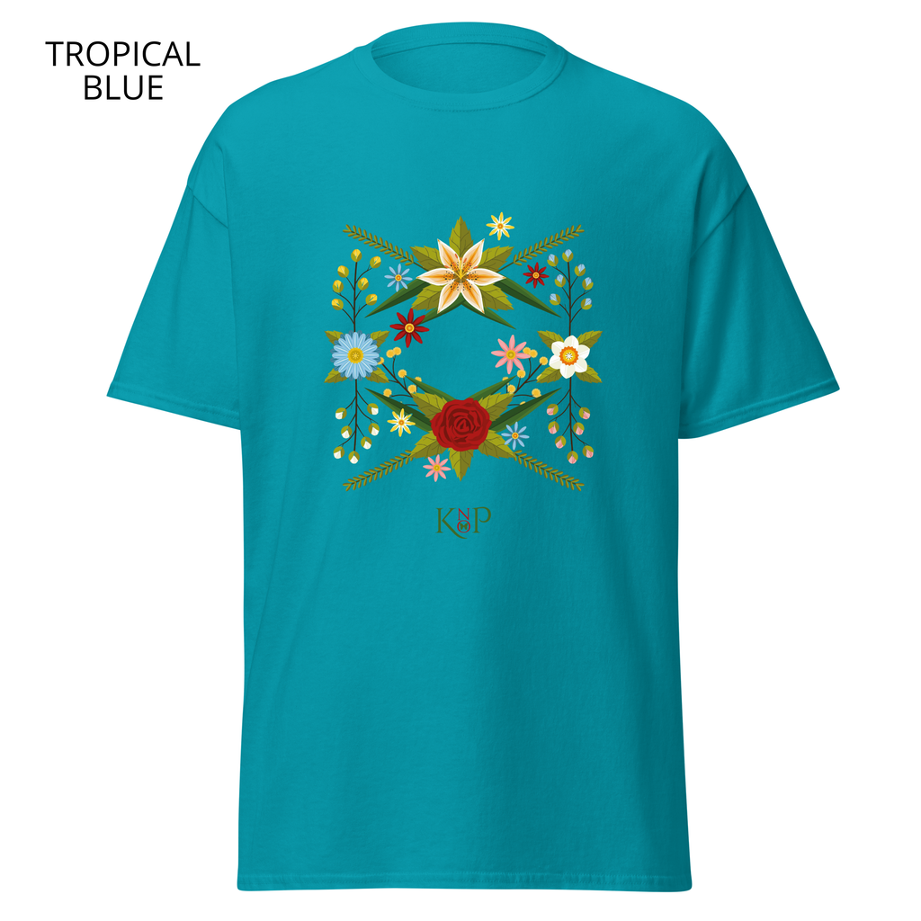 T-shirt classique unisexe - KNOP - Couronne de Fleurs