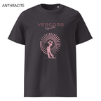T-shirt unisexe en coton biologique - Golfeur Rose