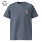 T-shirt unisexe en coton biologique - Logo Ours Rose