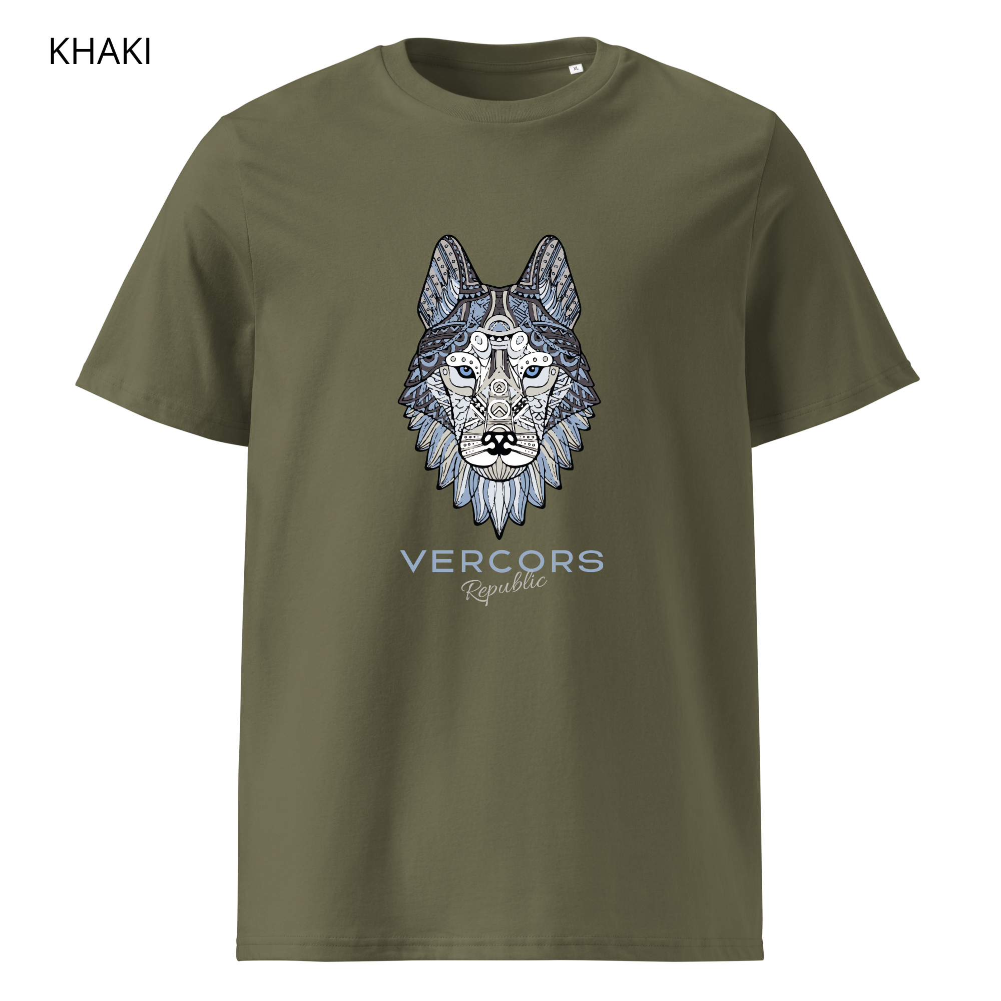T-shirt unisexe en coton biologique - Tête de Loup