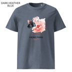 T-shirt unisexe en coton biologique - Papillon Aquarelle