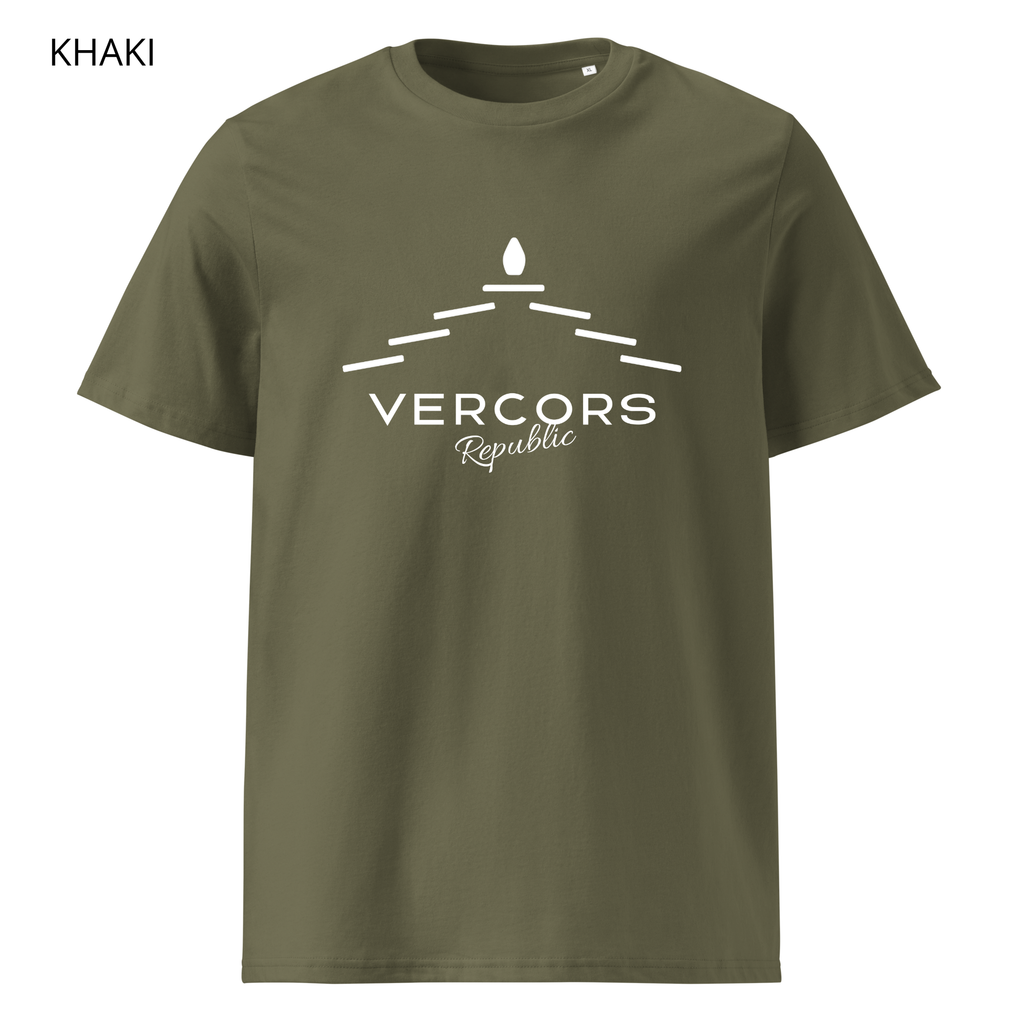 T-shirt unisexe en coton biologique - Lauzes Blanches