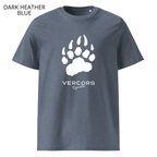 T-shirt unisexe en coton biologique - Griffes Larges Blanc