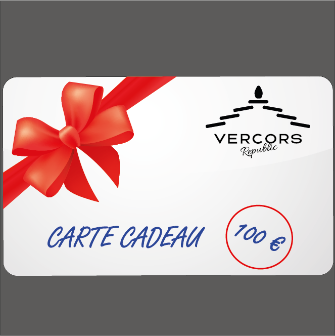 Carte Cadeau Vercors Republic 100€
