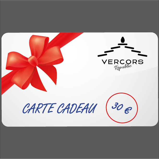 Carte Cadeau Vercors Republic 30€