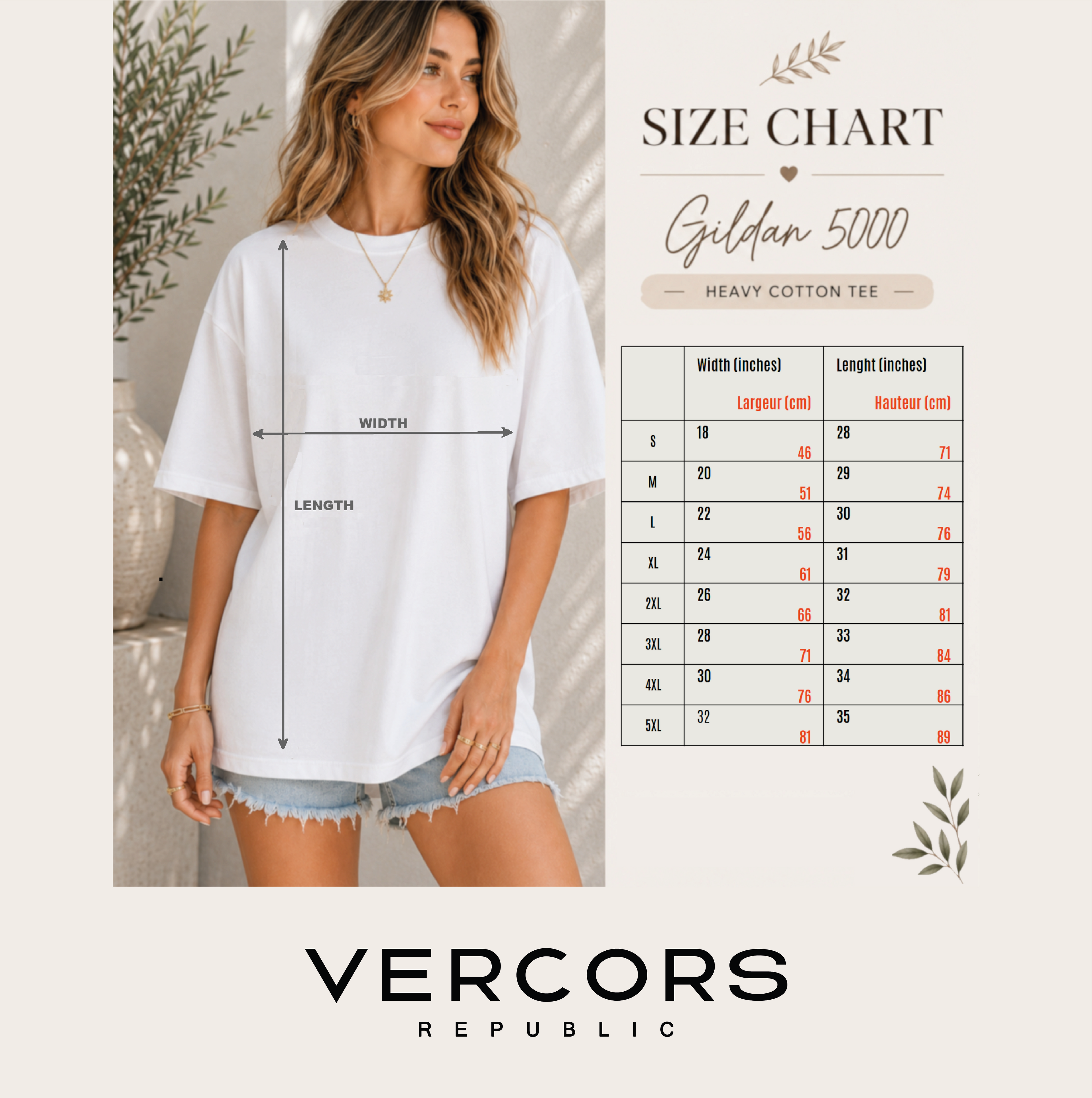 T-shirt classique unisexe - KNOP - Raie Blanche